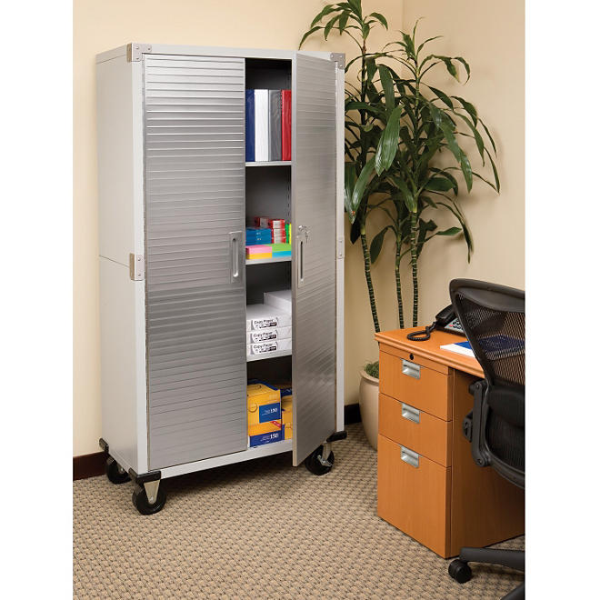 UltraHD Tall Storage Cabinet - Stainless Steel