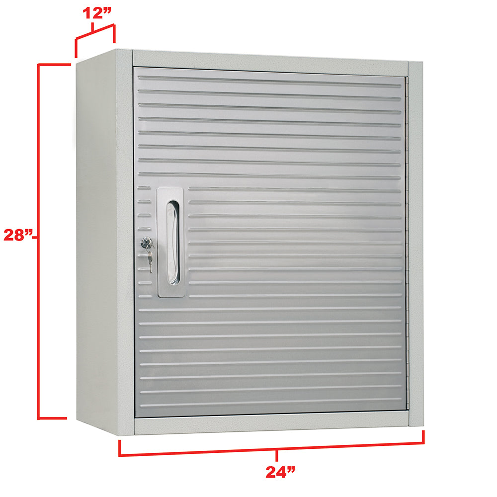 UltraHD® Wall Storage Cabinet, Graphite – Seville Classics